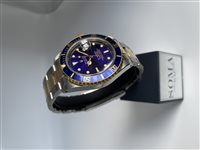 Besozzo - Via XXV Aprile 49 - Orologio Rolex Uomo Submariner  in Acciaio/Oro giallo ROLEX SUBMARINER 16613 ACCIAIO ORO GIALLO PURPLE DIAL X7 FULL SET - ROLEX SUBMARINER 16613 ACCIAIO ORO GIALLO PURPLE DIAL X7 FULL SET